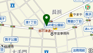 ファミリーマート 福岡長浜店の地図画像