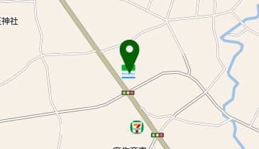 ファミリーマート 広川長延店の地図画像