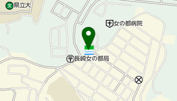 ファミリーマート 長崎女の都店の地図画像