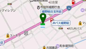 ファミリーマート 嬉野温泉店の地図画像