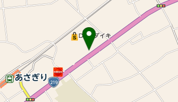 ファミリーマート サンロード免田店の地図画像