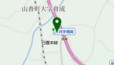 ファミリーマート 杵築山香店の地図画像