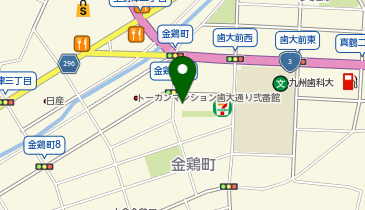 ファミリーマート 小倉真鶴店の地図画像