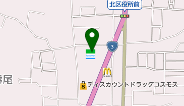 ファミリーマート TSUTAYA植木店の地図画像