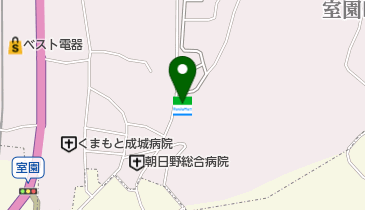 ファミリーマート 朝日野総合病院店の地図画像