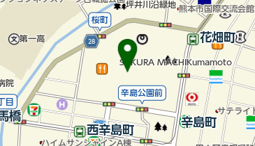 ファミリーマート サクラマチ店の地図画像