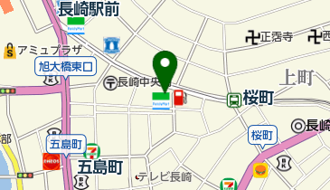 ファミリーマート 長崎恵美須町店の地図画像