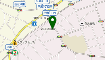 ファミリーマート 福岡平和店の地図画像