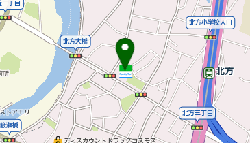 ファミリーマート 小倉北方三丁目店の地図画像