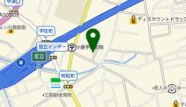ファミリーマート 小倉宇佐町店の地図画像