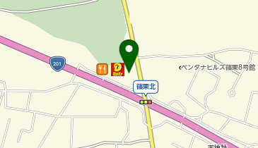 ファミリーマート ささぐりーん店の地図画像