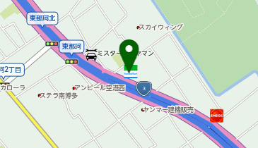 ファミリーマート 博多西月隈二丁目店の地図画像