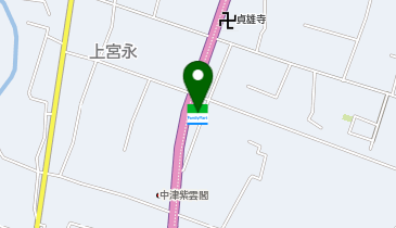 ファミリーマート 中津中央町二丁目店の地図画像