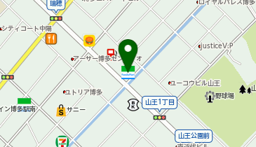 ファミリーマート 筑紫通比恵町店の地図画像