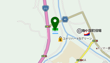 ファミリーマート 南小国きよら店の地図画像