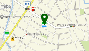 ファミリーマート 小倉熊本店の地図画像