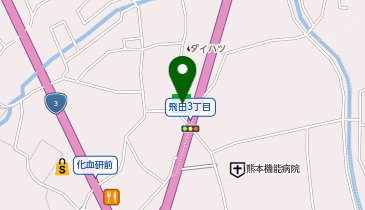 ファミリーマート 飛田バイパス店の地図画像