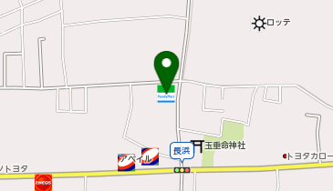 ファミリーマート 筑後長浜/G店の地図画像