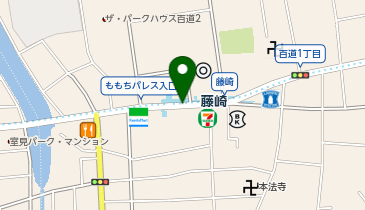 ファミリーマート 福岡市地下鉄藤崎駅店の地図画像