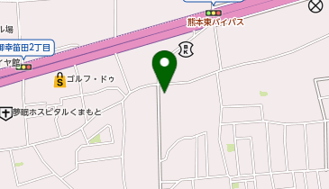 ファミリーマート 熊本御幸笛田店の地図画像