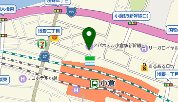 ファミリーマート 小倉駅北口店の地図画像