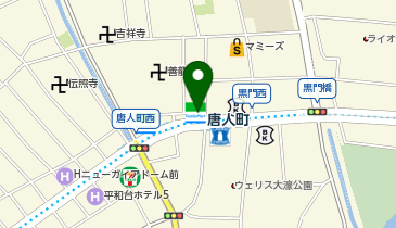 ファミリーマート 福岡唐人町店の地図画像