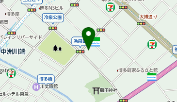 ファミリーマート 博多冷泉公園前店の地図画像