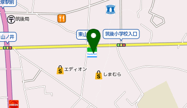 ファミリーマート 筑後東山ノ井店の地図画像