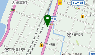 ファミリーマート 門司梅ノ木町店の地図画像