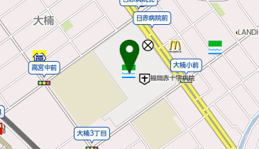 ファミリーマート 福岡赤十字病院店の地図画像