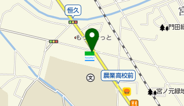 ファミリーマート 恒久店の地図画像