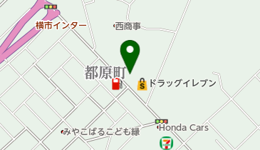 ファミリーマート 都原西店の地図画像