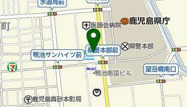 ファミリーマート 鹿児島自治会館店の地図画像