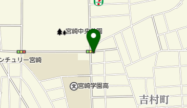 ファミリーマート 宮崎学園前店の地図画像