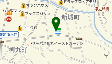 ファミリーマート 宮崎新城店の地図画像
