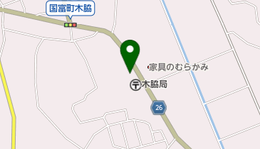 ファミリーマート 国富木脇店の地図画像