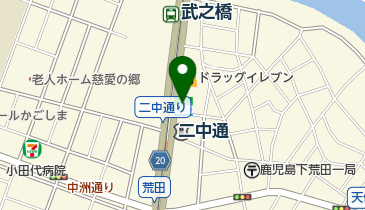 ファミリーマート 二中通電停前店の地図画像