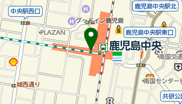 ファミリーマート 鹿児島中央駅改札口店の地図画像