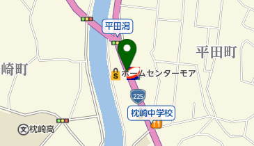 ファミリーマート 枕崎平田町店の地図画像