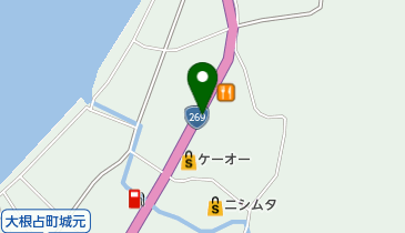 ファミリーマート 大根占城元店の地図画像