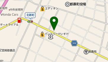 ファミリーマート 都農駅前通り店の地図画像