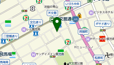 ファミリーマート センテラス天文館店の地図画像