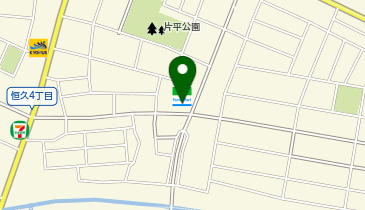ファミリーマート 恒久四丁目店の地図画像