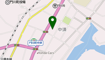 ファミリーマート 門川中須店の地図画像