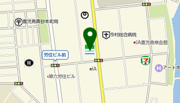 ファミリーマート 鹿児島県庁前店の地図画像