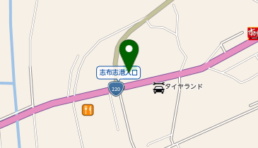 ファミリーマート 志布志安楽店の地図画像