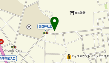 ファミリーマート 鹿児島県護国神社前店の地図画像