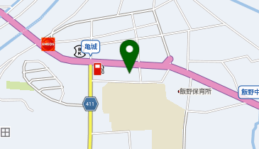 ファミリーマート えびの飯野店の地図画像