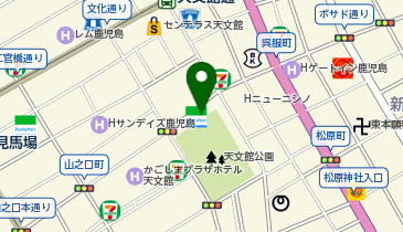 ファミリーマート 天文館店の地図画像