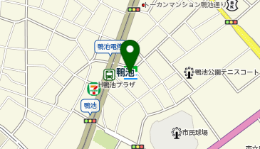ファミリーマート 鴨池二丁目店の地図画像